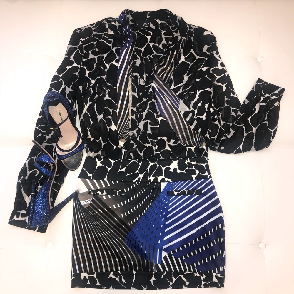 JUST CAVALLI Skirt Sz 42 - Picture 1 of 5